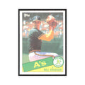 1985 Topps Bill Krueger Athletics #528