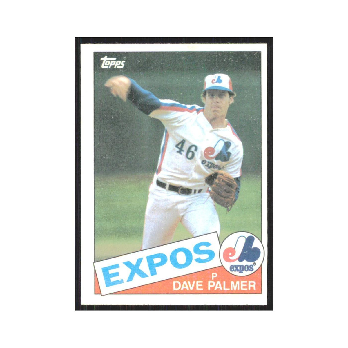 1985 Topps David Palmer Montreal Expos #526