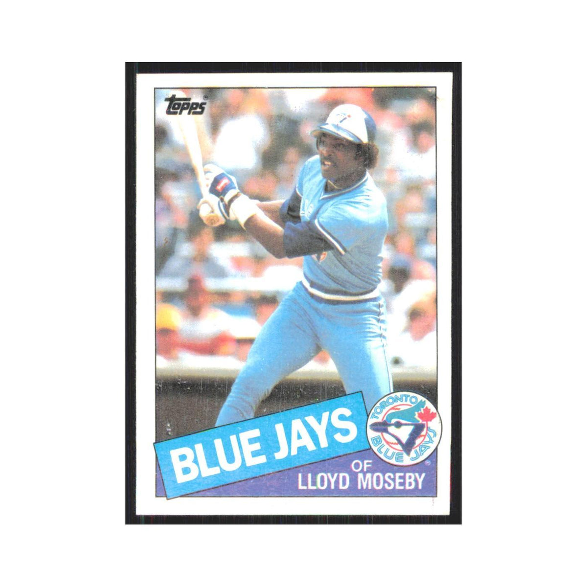 1985 Topps Lloyd Moseby Blue Jays #545