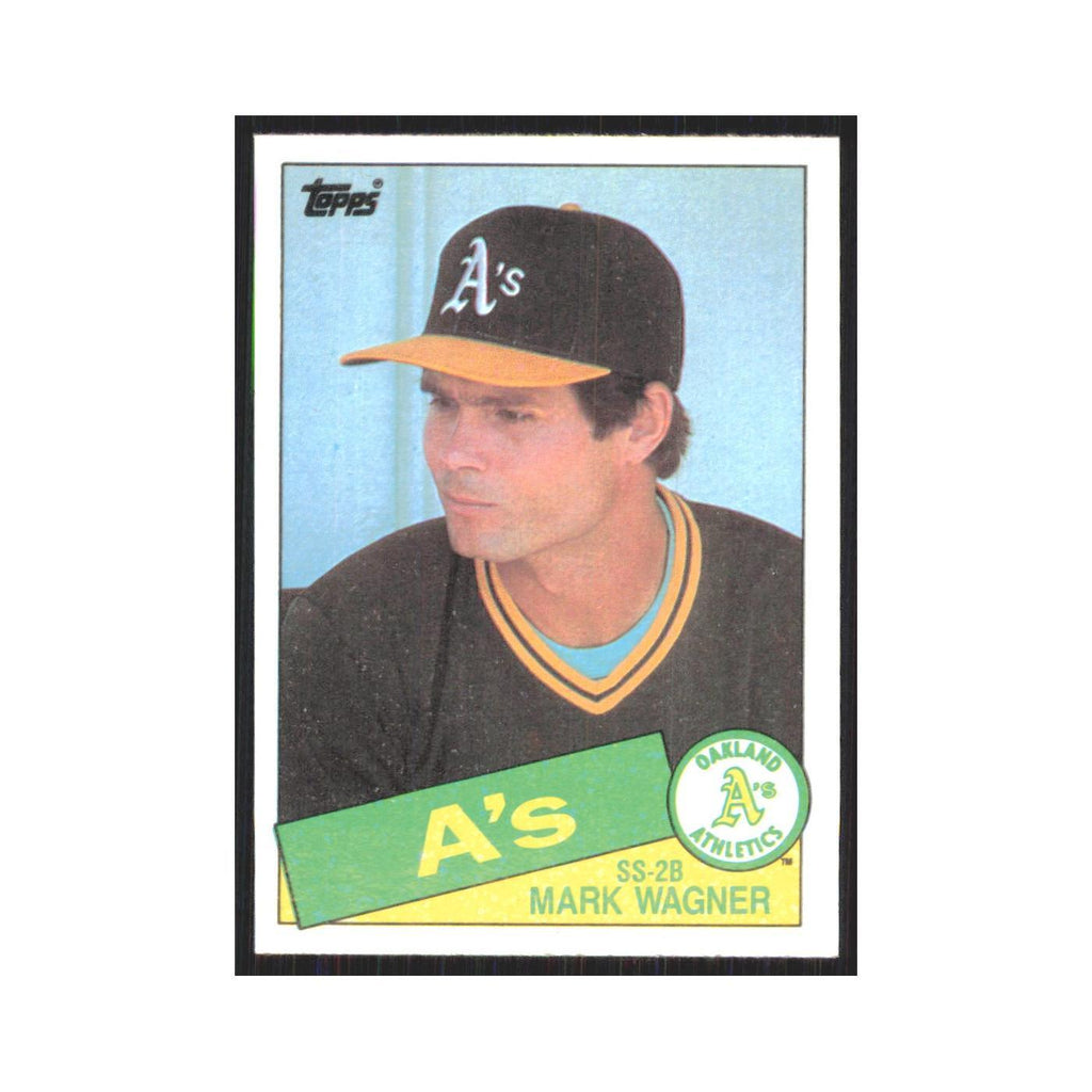 1985 Topps Mark Wagner Athletics #581