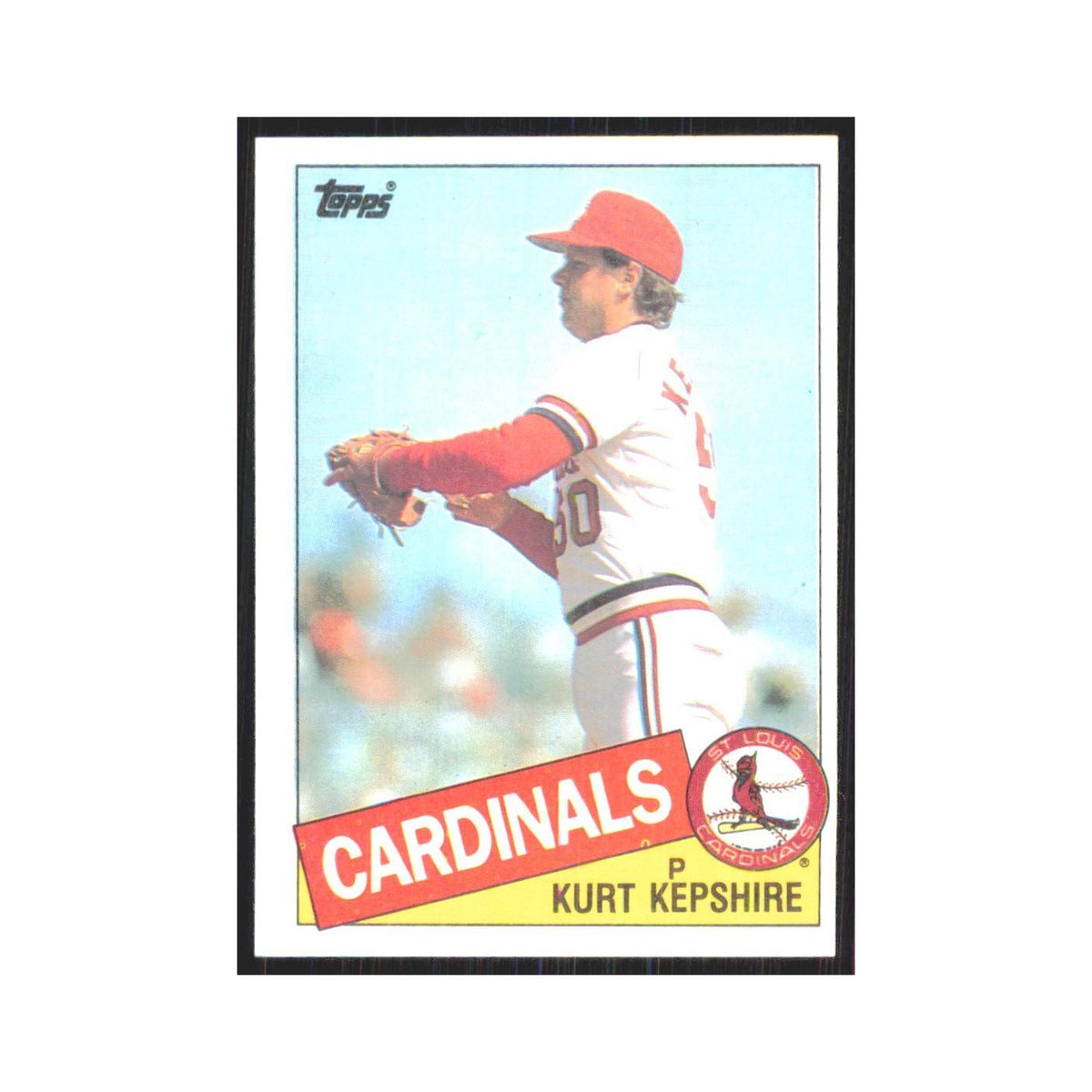1985 Topps Kurt Kepshire Cardinals #474