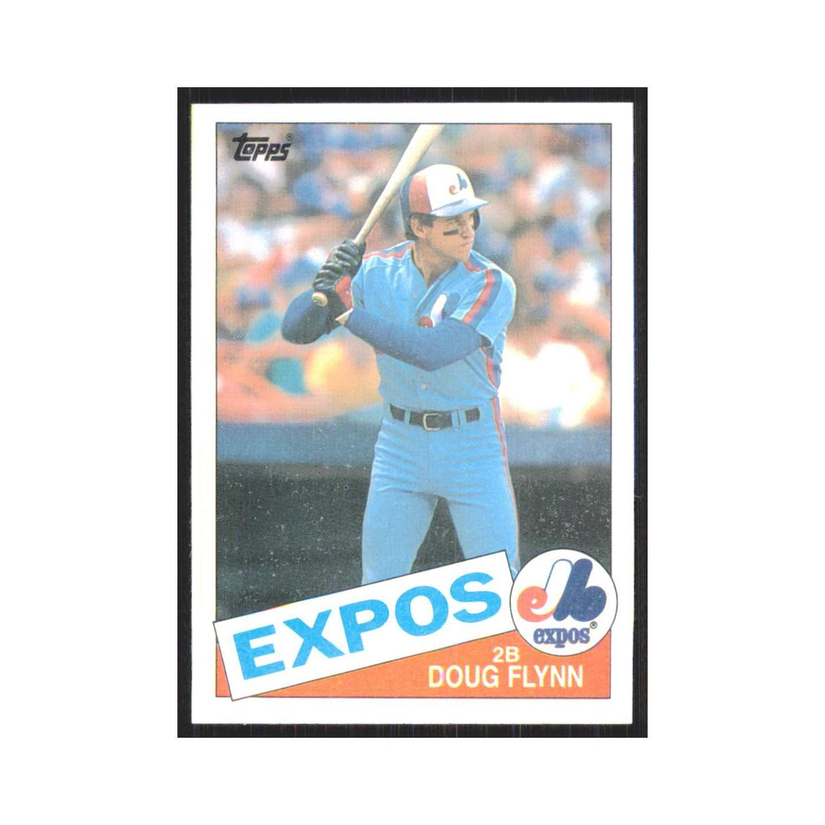 1985 Topps Doug Flynn Montreal Expos #554