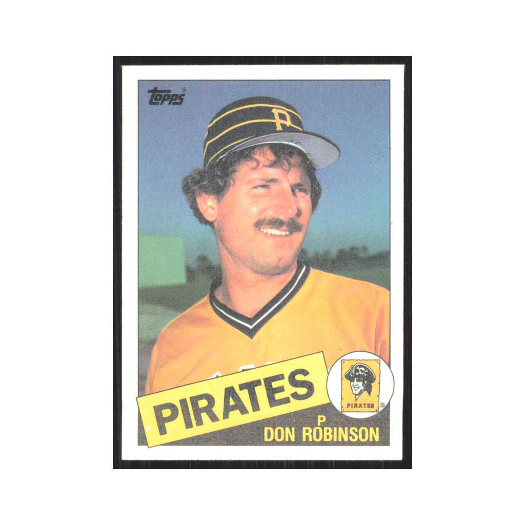 1985 Topps Don Robinson Pirates #537