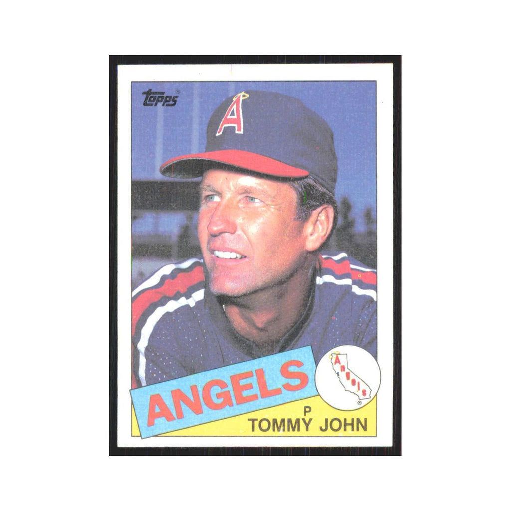 1985 Topps Tommy John Angels #179