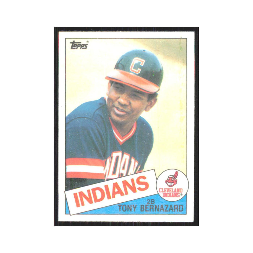 1985 Topps Tony Bernazard Indians #533