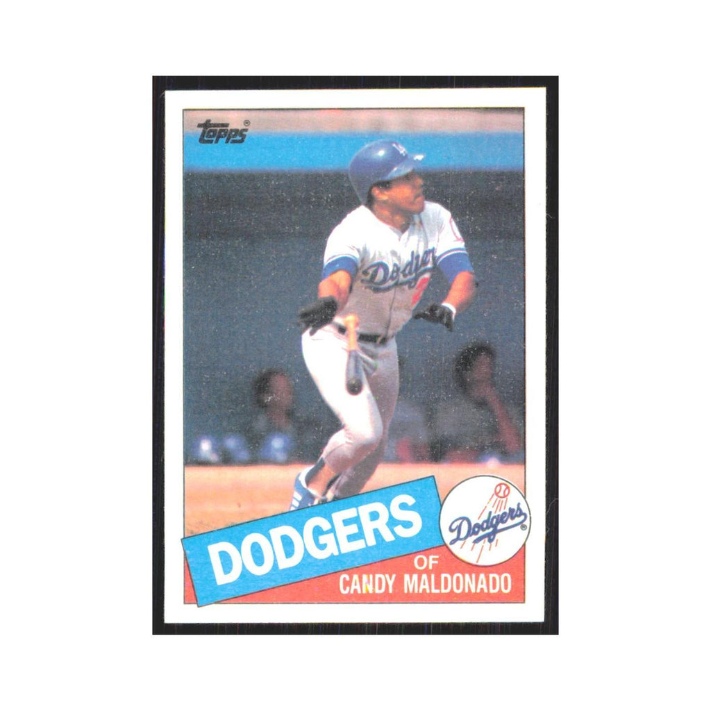 1985 Topps Candy Maldonado Dodgers #523