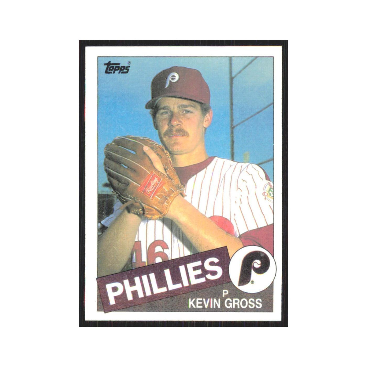 1985 Topps Kevin Gross Phillies #584