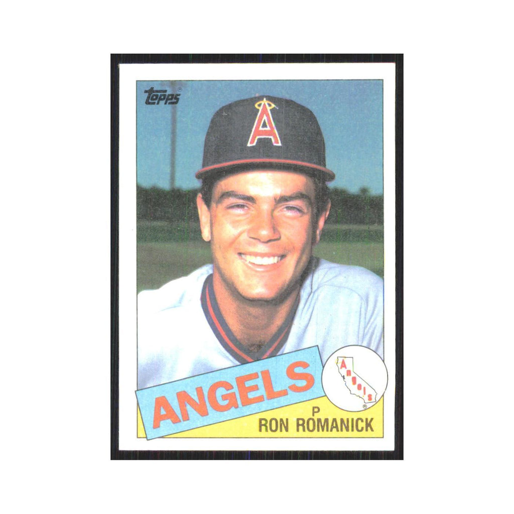 1985 Topps Ron Romanick Angels #579