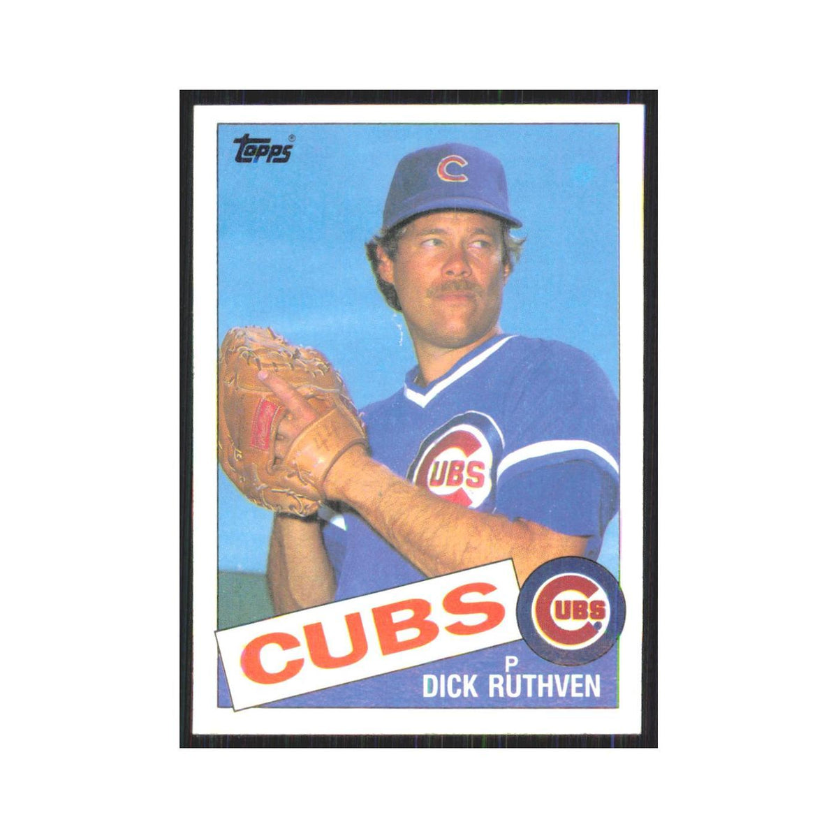 1985 Topps Dick Ruthven Cubs #563