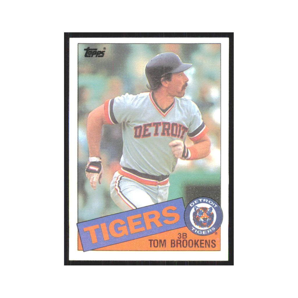 1985 Topps Tom Brookens Tigers #512