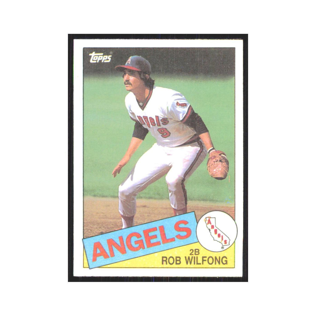 1985 Topps Rob Wilfong Angels #524