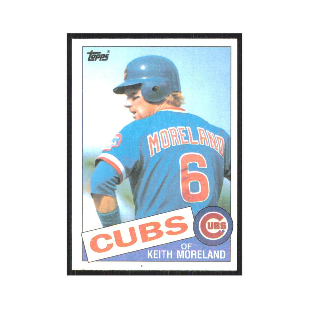 1985 Topps Keith Moreland Cubs #538