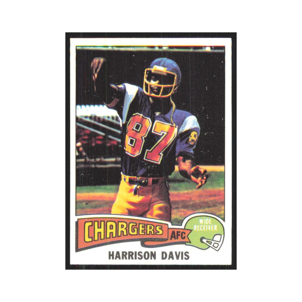 1975 Topps Harrison Davis San Diego Chargers #423.0