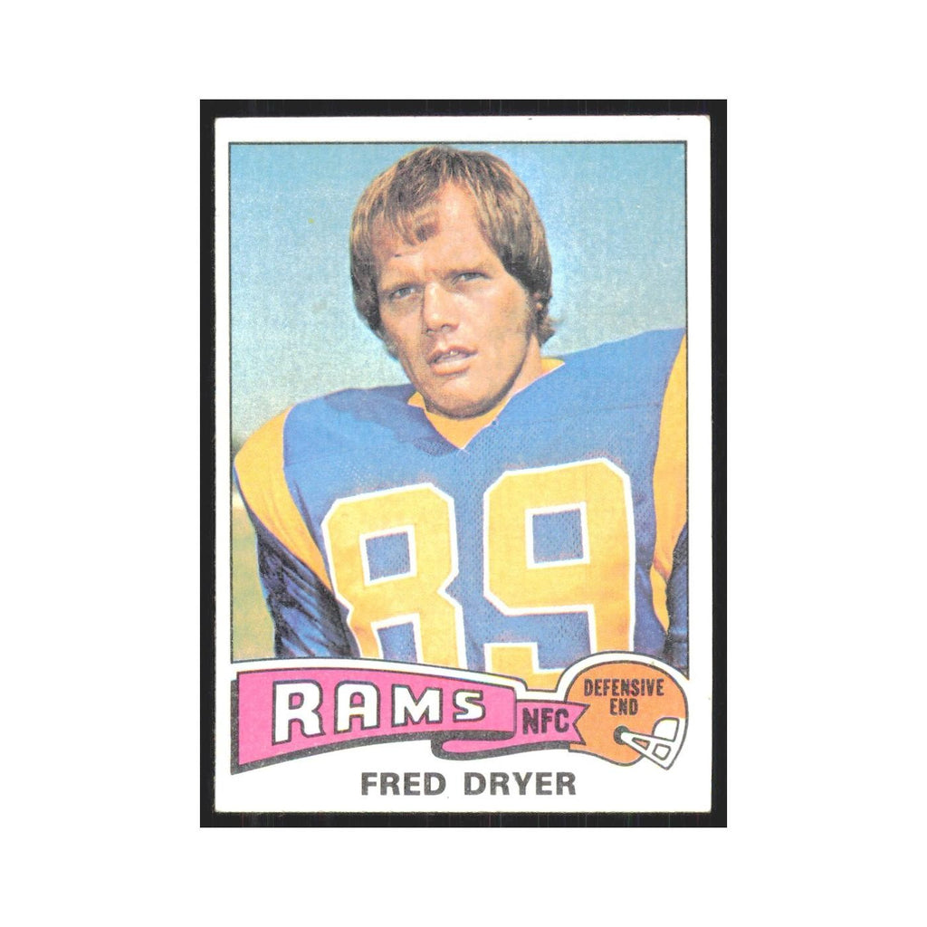 1975 Topps Fred Dryer Rams #312.0