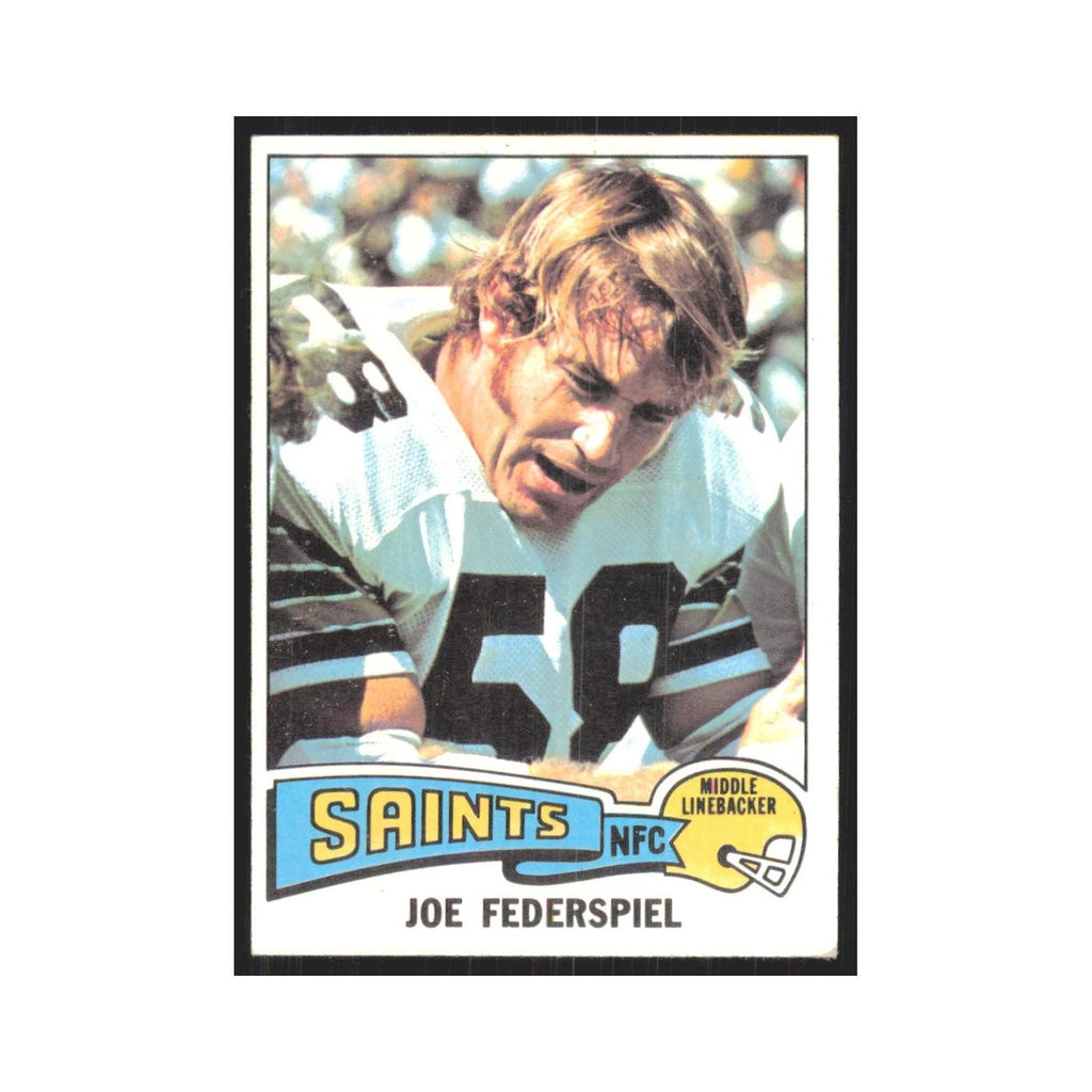 1975 Topps Joe Federspiel Saints #107.0