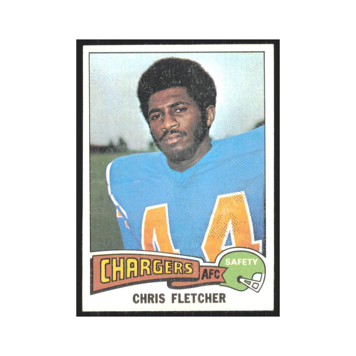 1975 Topps Chris Fletcher San Diego Chargers #309.0