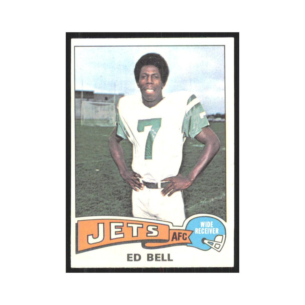 1975 Topps Ed Bell Jets #122.0