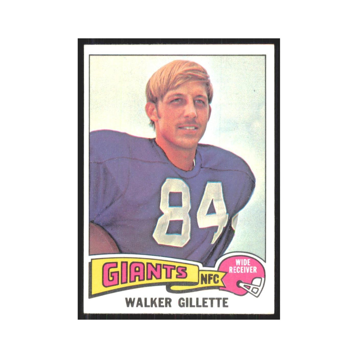 1975 Topps Walker Gillette Giants #336.0