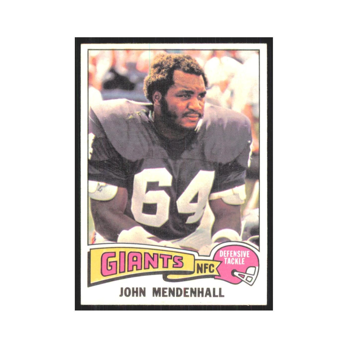 1975 Topps John Mendenhall Giants #29.0