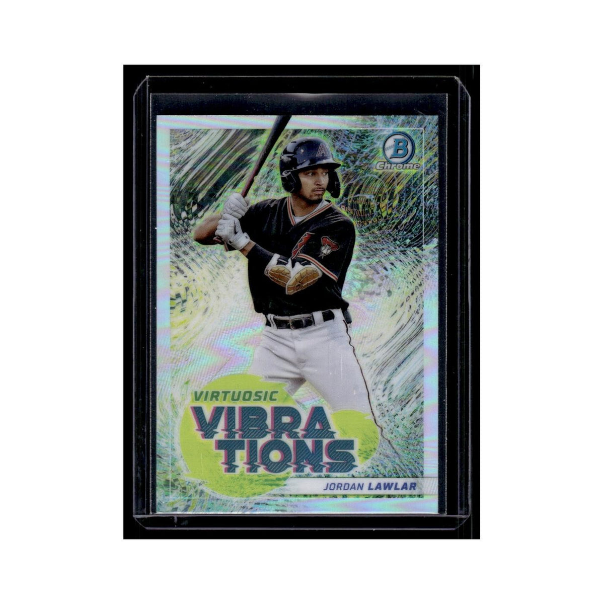 Jordan Lawlar 2022 Bowman Chrome Virtuosic Vibrations #VV-16 Diamondbacks NM
