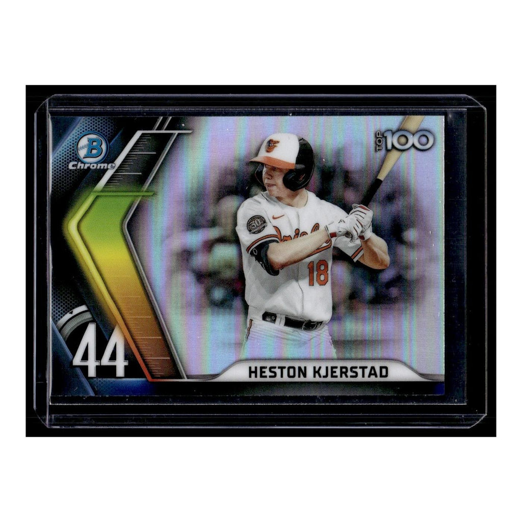 Heston Kjerstad 2022 Bowman Chrome Top 100 #BTP-44 Baltimore Orioles NM
