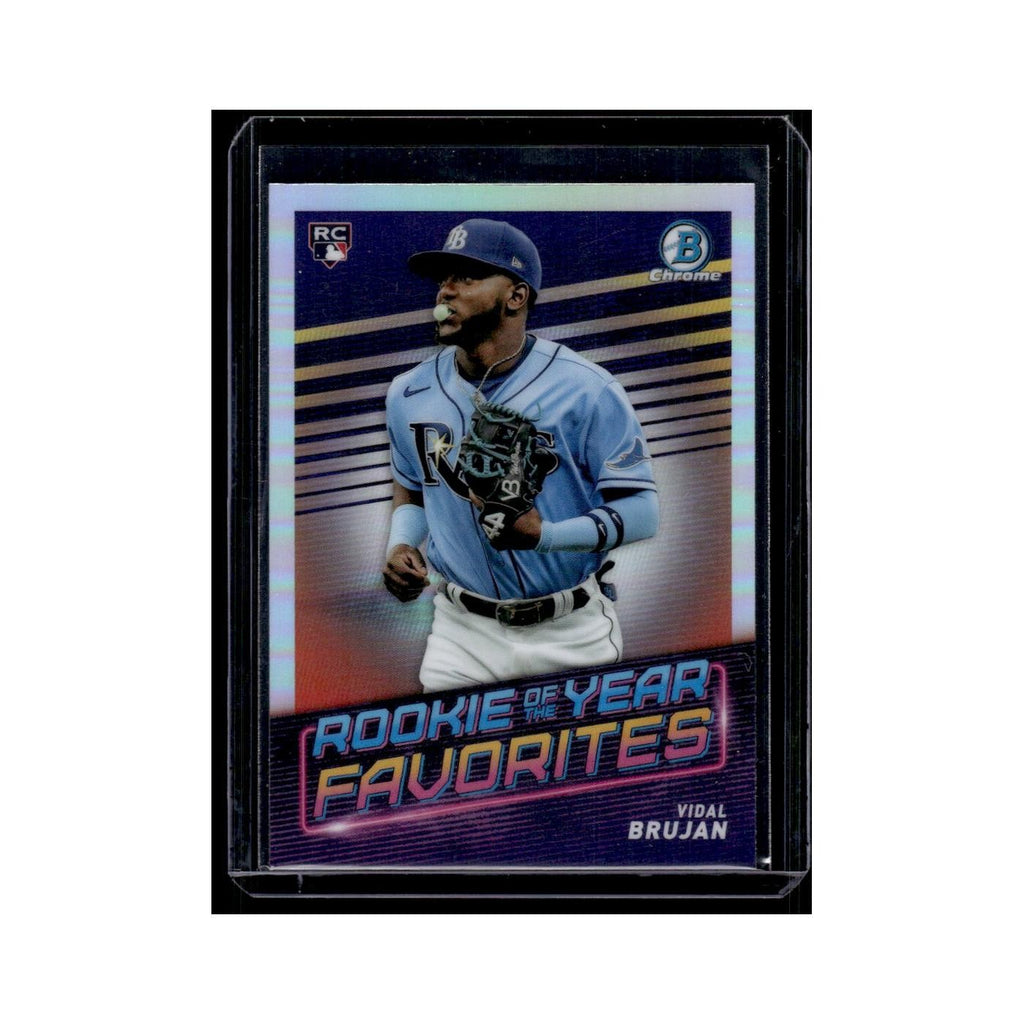Vidal Brujan 2022 Bowman Chrome Rookie of the Year Favorites #ROYF-4 NM