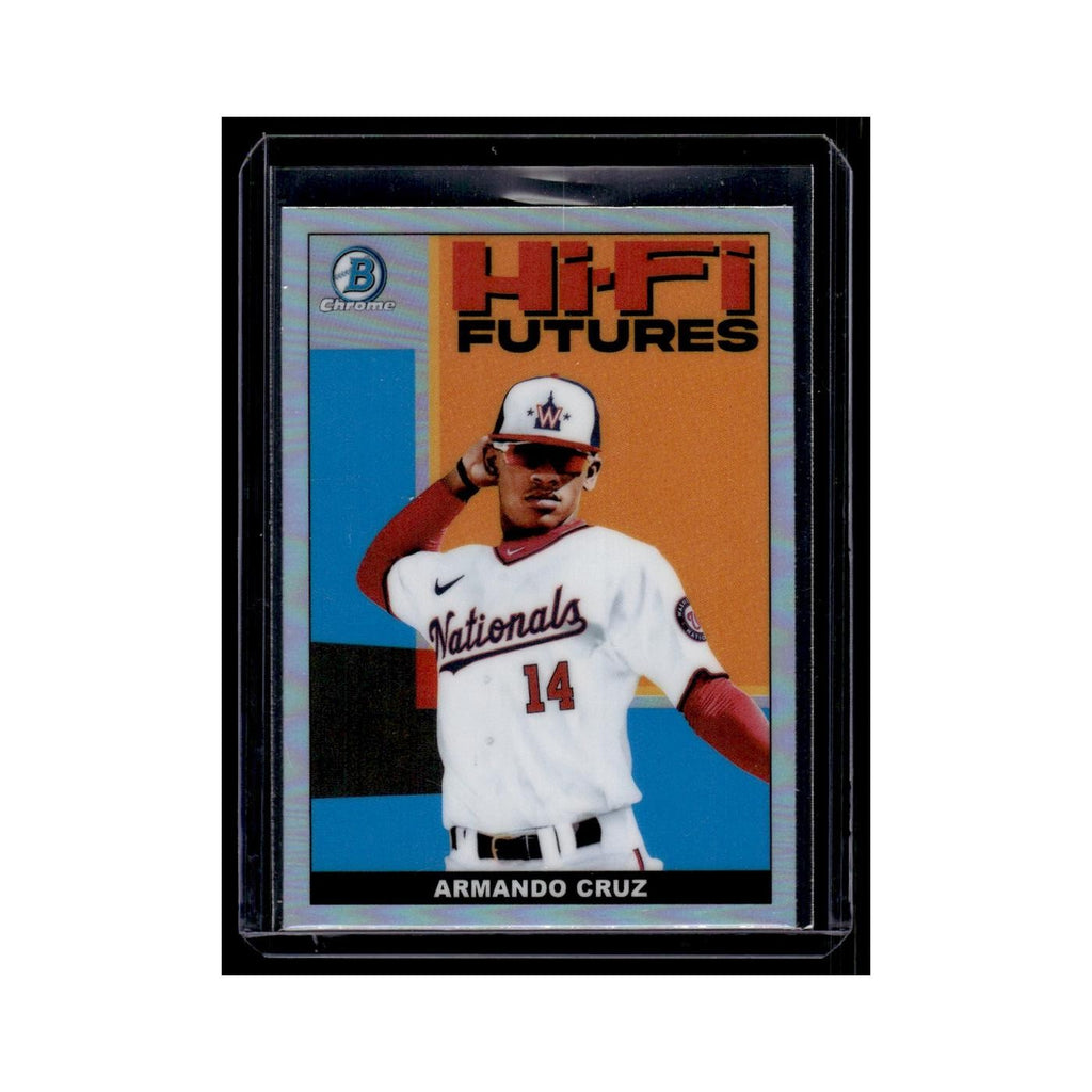 Armando Cruz 2022 Bowman Chrome Hi-Fi Futures #HIFI-24 Washington Nationals NM