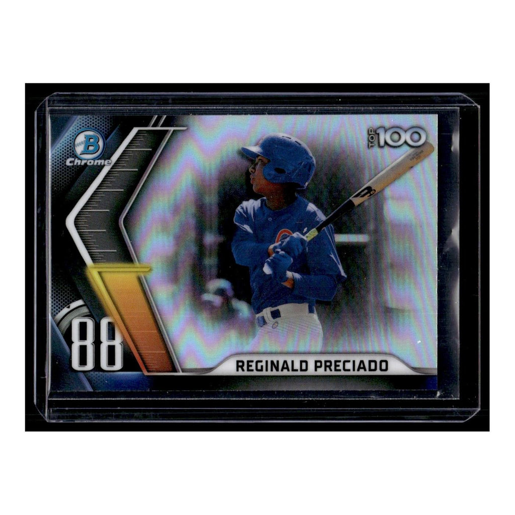 Reginald Preciado 2022 Bowman Chrome Top 100 #BTP-88 Chicago Cubs NM