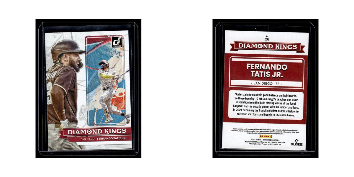 Fernando Tatis Jr. 2022 Donruss Diamond Kings #28 San Diego Padres NM