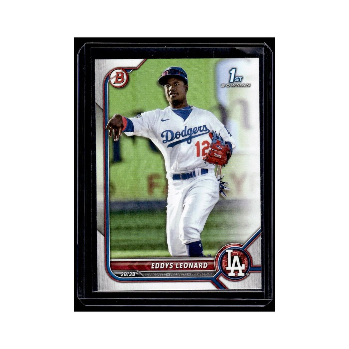 Eddys Leonard 2022 Bowman Prospects #BP-57 Los Angeles Dodgers Baseball Card NM