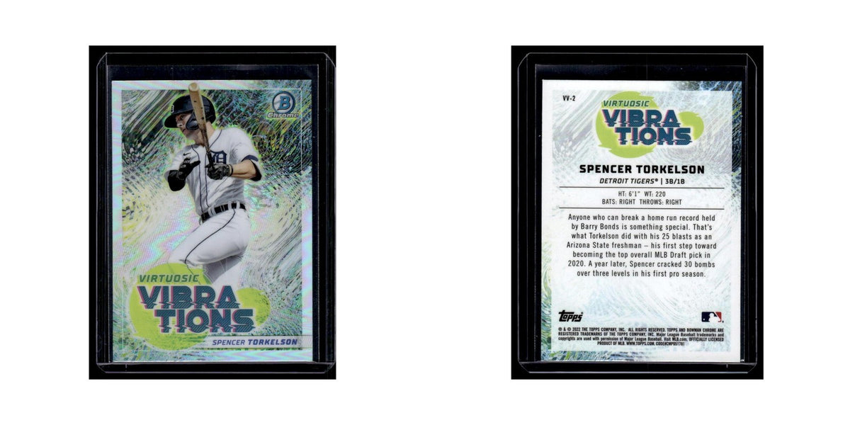 Spencer Torkelson 2022 Bowman Chrome Virtuosic Vibrations #VV-2 Tigers NM
