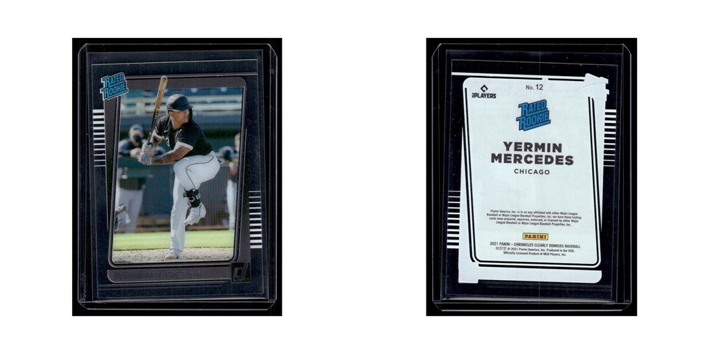 Yermin Mercedes 2021 Panini Chronicles Clearly Donruss Rated Rookie #12 NM