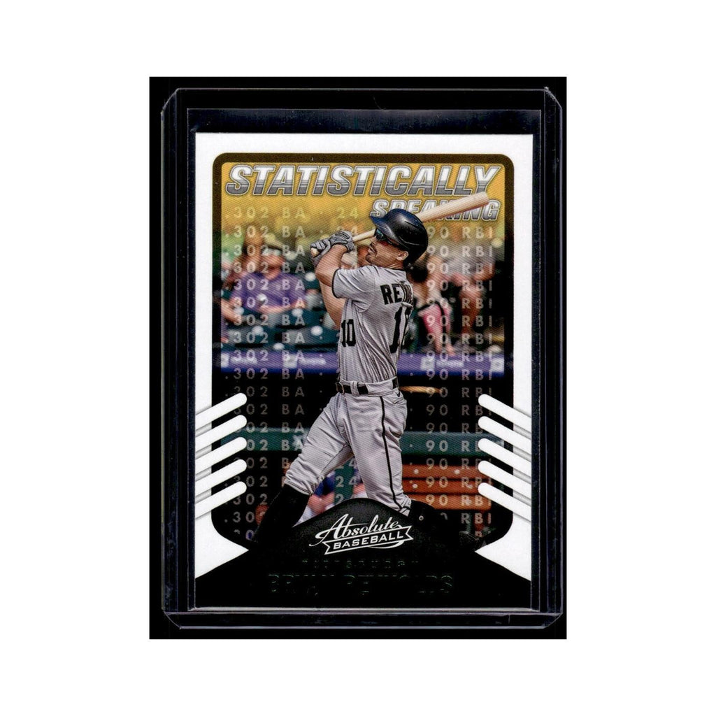 Bryan Reynolds 2022 Panini Absolute Statistically Speaking #SS-13 Pirates NM