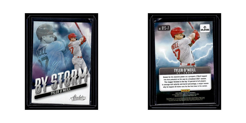 Tyler O'Neill 2022 Panini Absolute By Storm #BYS-7 St. Louis Cardinals NM