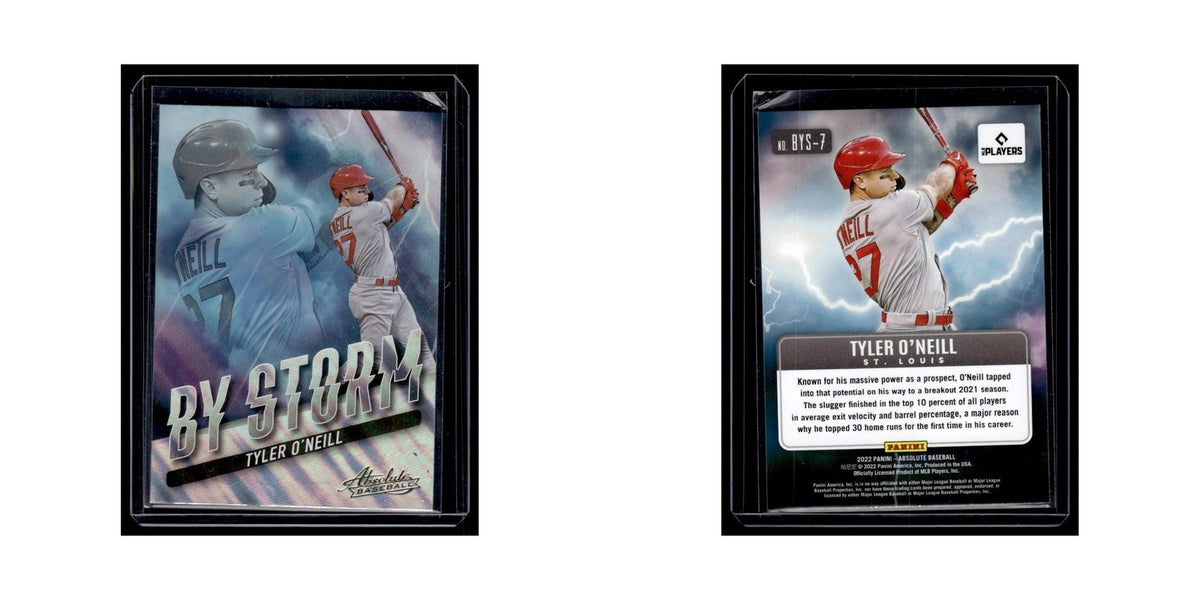 Tyler O'Neill 2022 Panini Absolute By Storm #BYS-7 St. Louis Cardinals NM