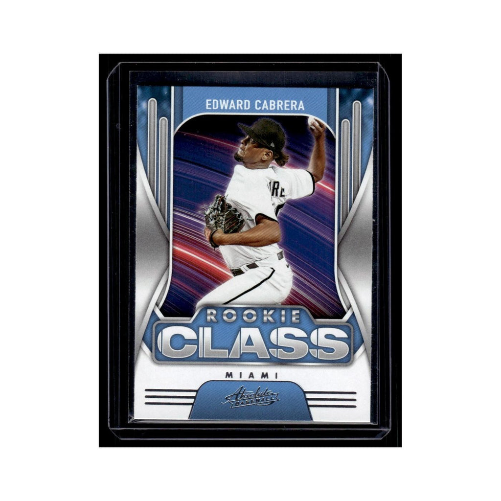 Edward Cabrera 2022 Panini Absolute Rookie Class #RC-11 Miami Marlins NM