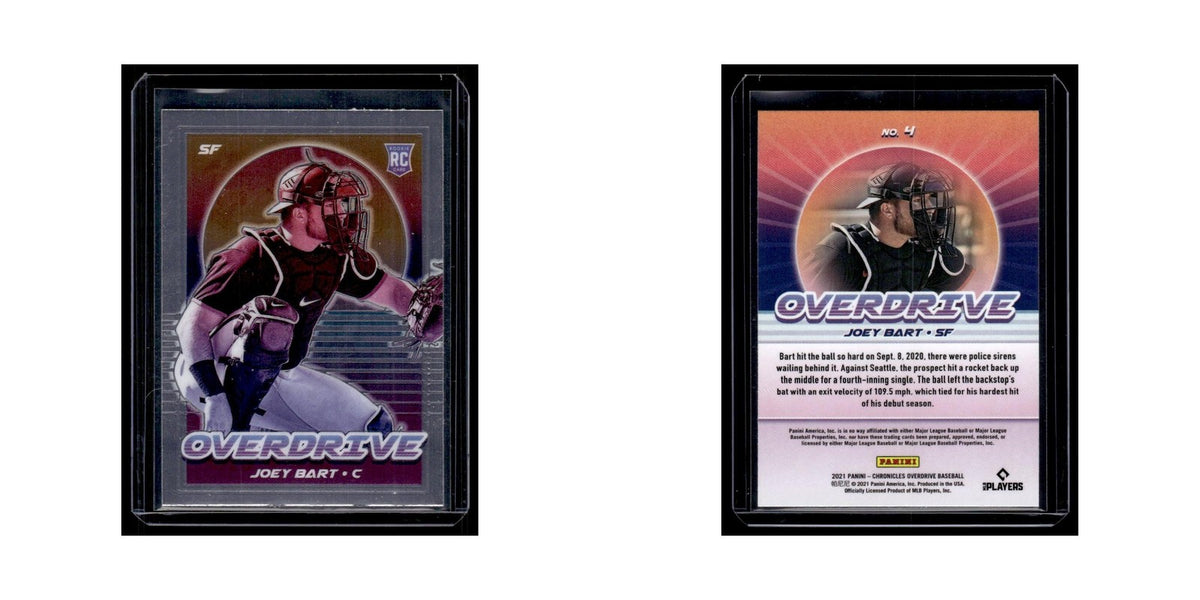 Joey Bart Rookie 2021 Panini Chronicles Overdrive #4 San Francisco Giants NM