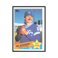 1985 Topps Dan Quisenberry Royals #711