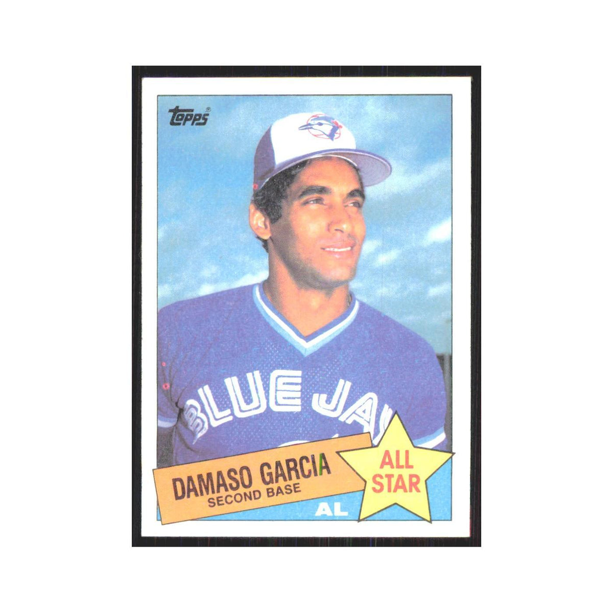 1985 Topps Damaso Garcia Blue Jays #702