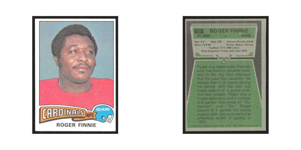 1975 Topps Roger Finnie Cardinals #127.0