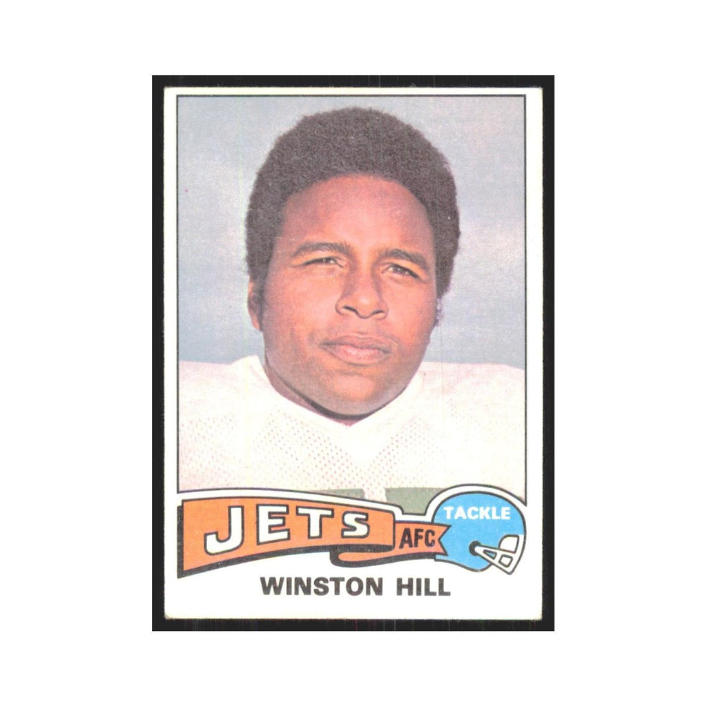 1975 Topps Winston Hill Jets #485.0