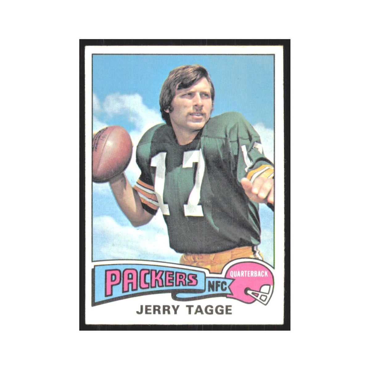 1975 Topps Jerry Tagge Packers #131.0
