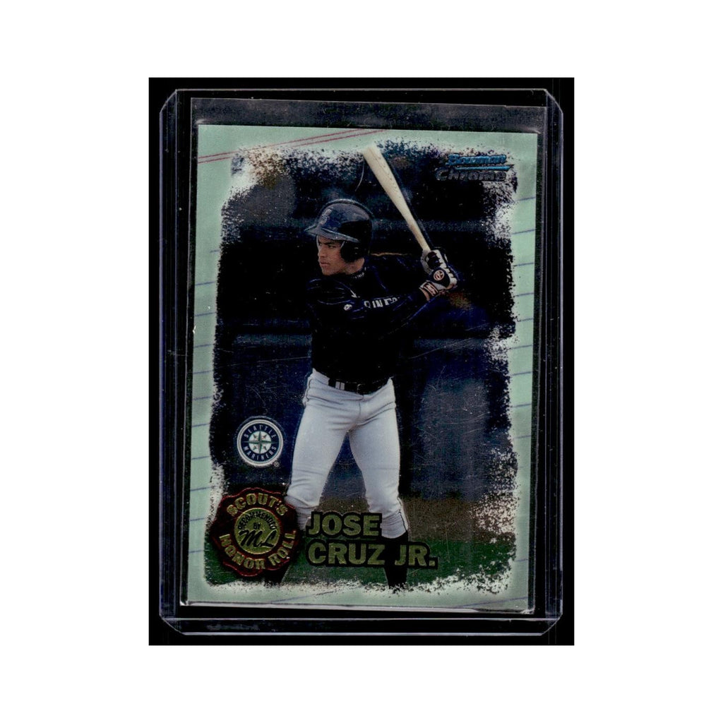 Jose Cruz Jr. 1997 Bowman Chrome #SHR10 Seattle Mariners Baseball Card NM