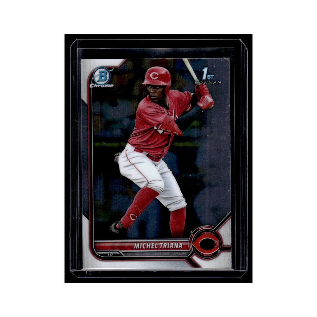 Michel Triana 2022 Bowman Chrome Prospects #BCP-75 Cincinnati Reds NM