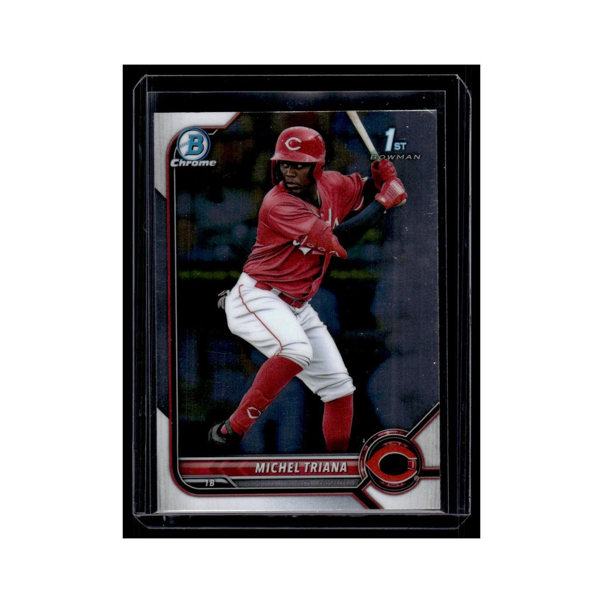 Michel Triana 2022 Bowman Chrome Prospects #BCP-75 Cincinnati Reds NM