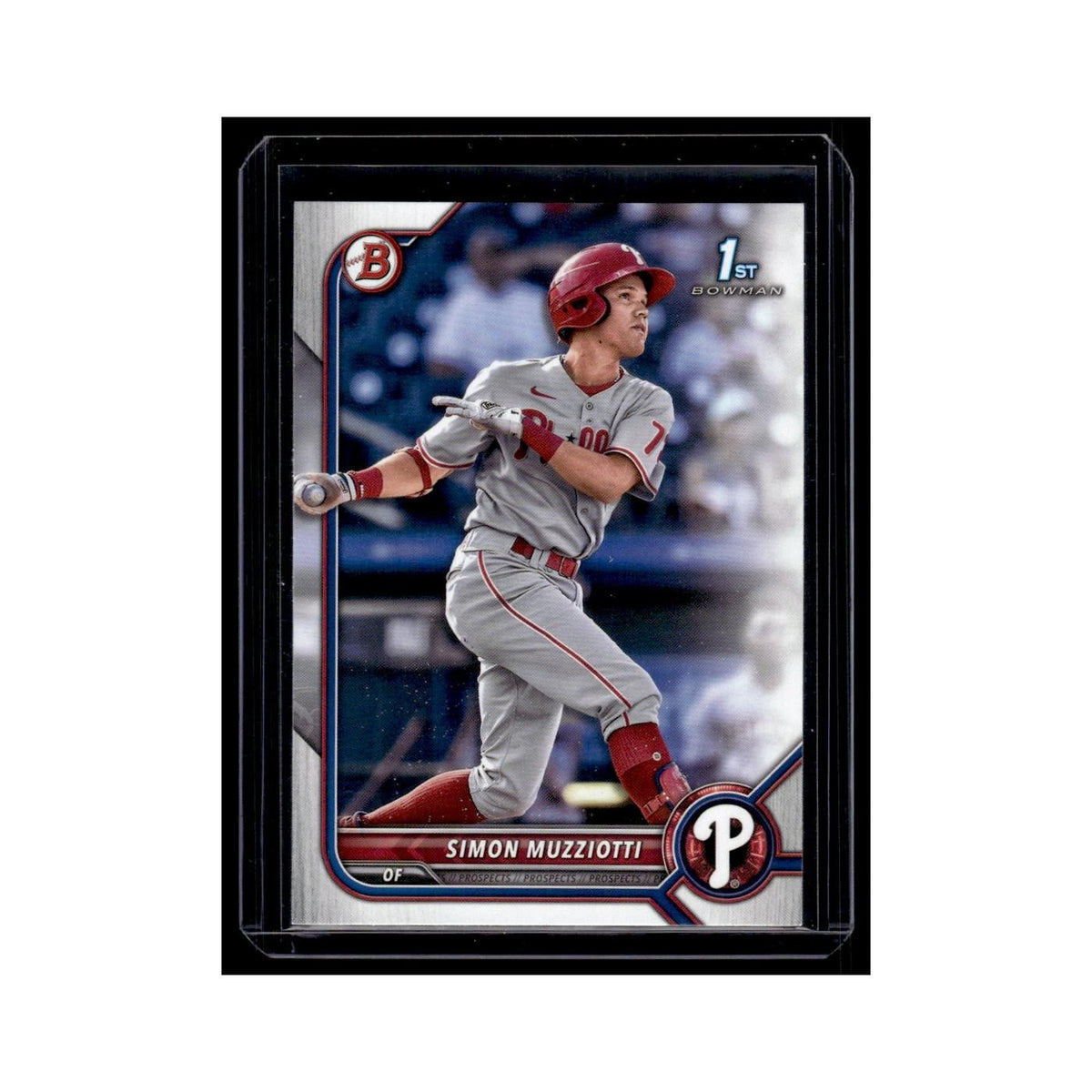 Simon Muzziotti 2022 Bowman Prospects #BP-40 Philadelphia Phillies NM