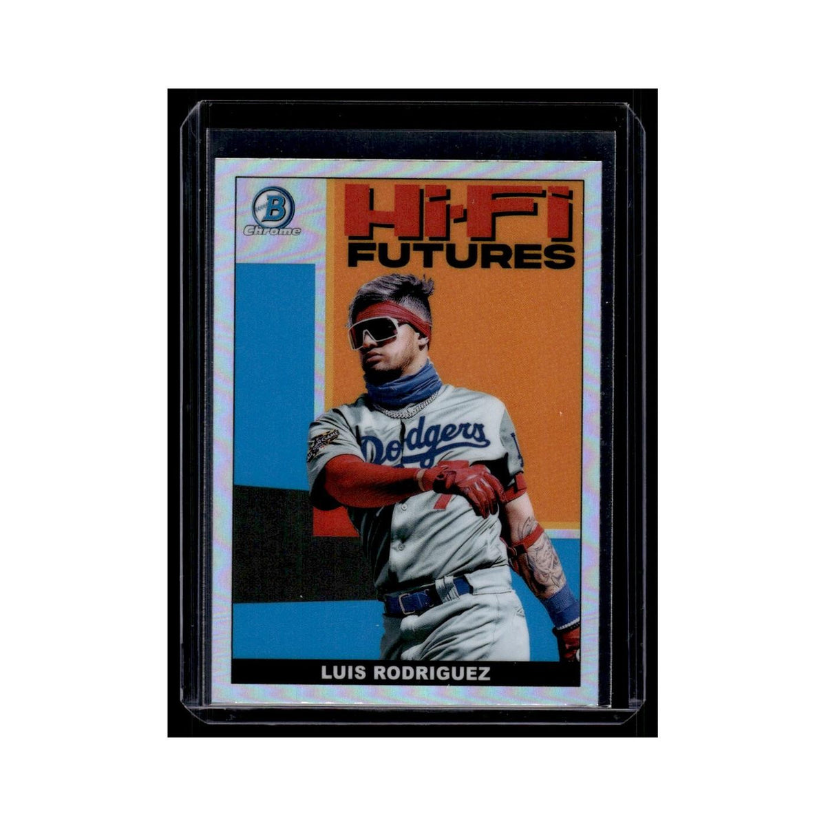 Luis Rodriguez 2022 Bowman Chrome Hi-Fi Futures #HIFI-14 Los Angeles Dodgers NM