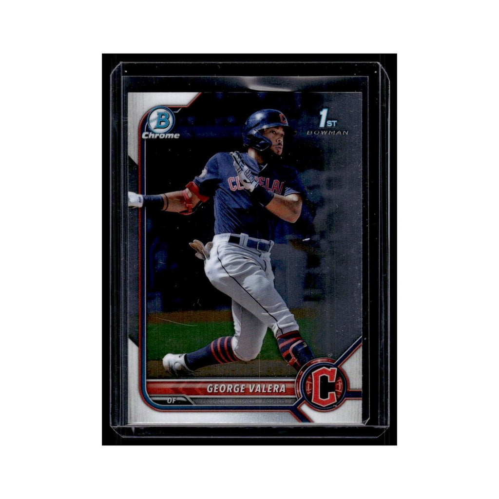 George Valera 2022 Bowman Chrome Prospects #BCP-22 Cleveland Guardians NM