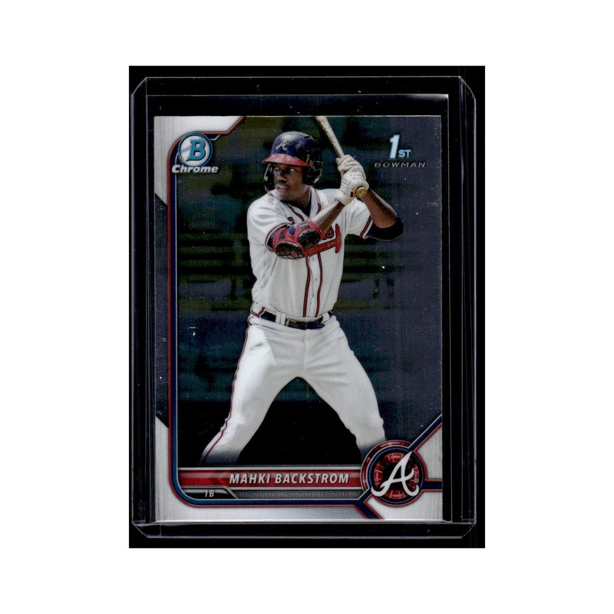 Mahki Backstrom 2022 Bowman Chrome Prospects #BCP-121 Atlanta Braves NM
