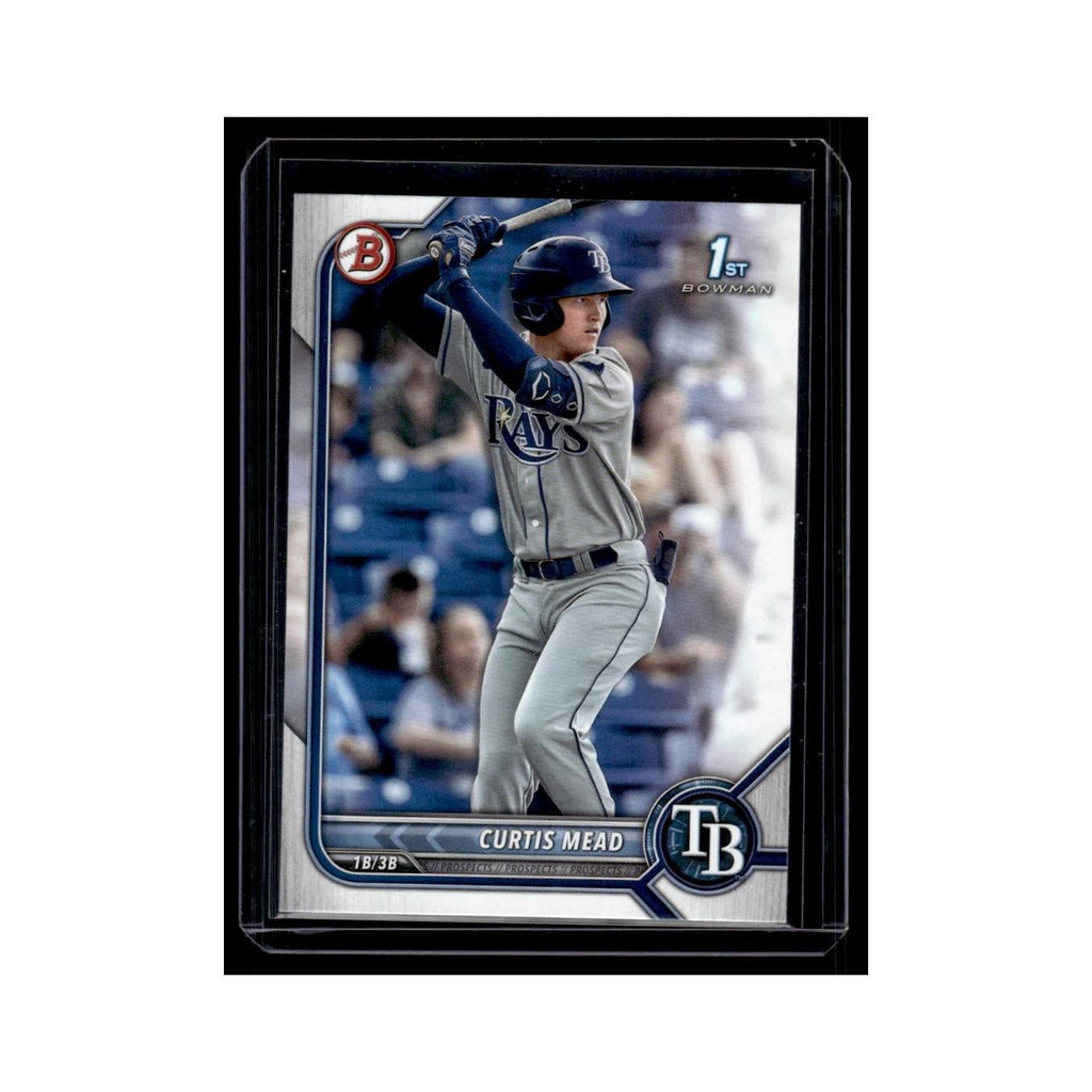 Curtis Mead 2022 Bowman Prospects #BP-10 Tampa Bay Rays Baseball Card NM
